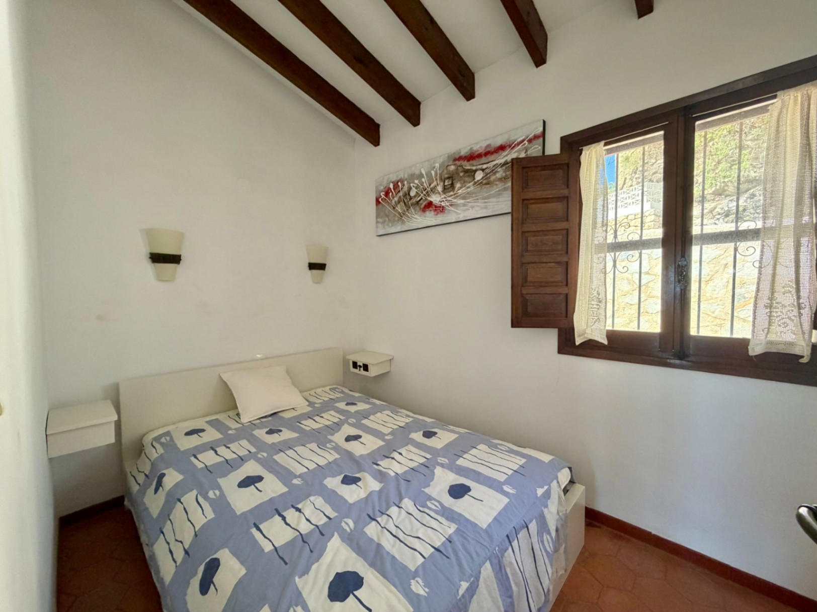 Apartamento de 1 dormitorio con impresionantes vistas al mar y al Peñón de Ifach en Benissa
