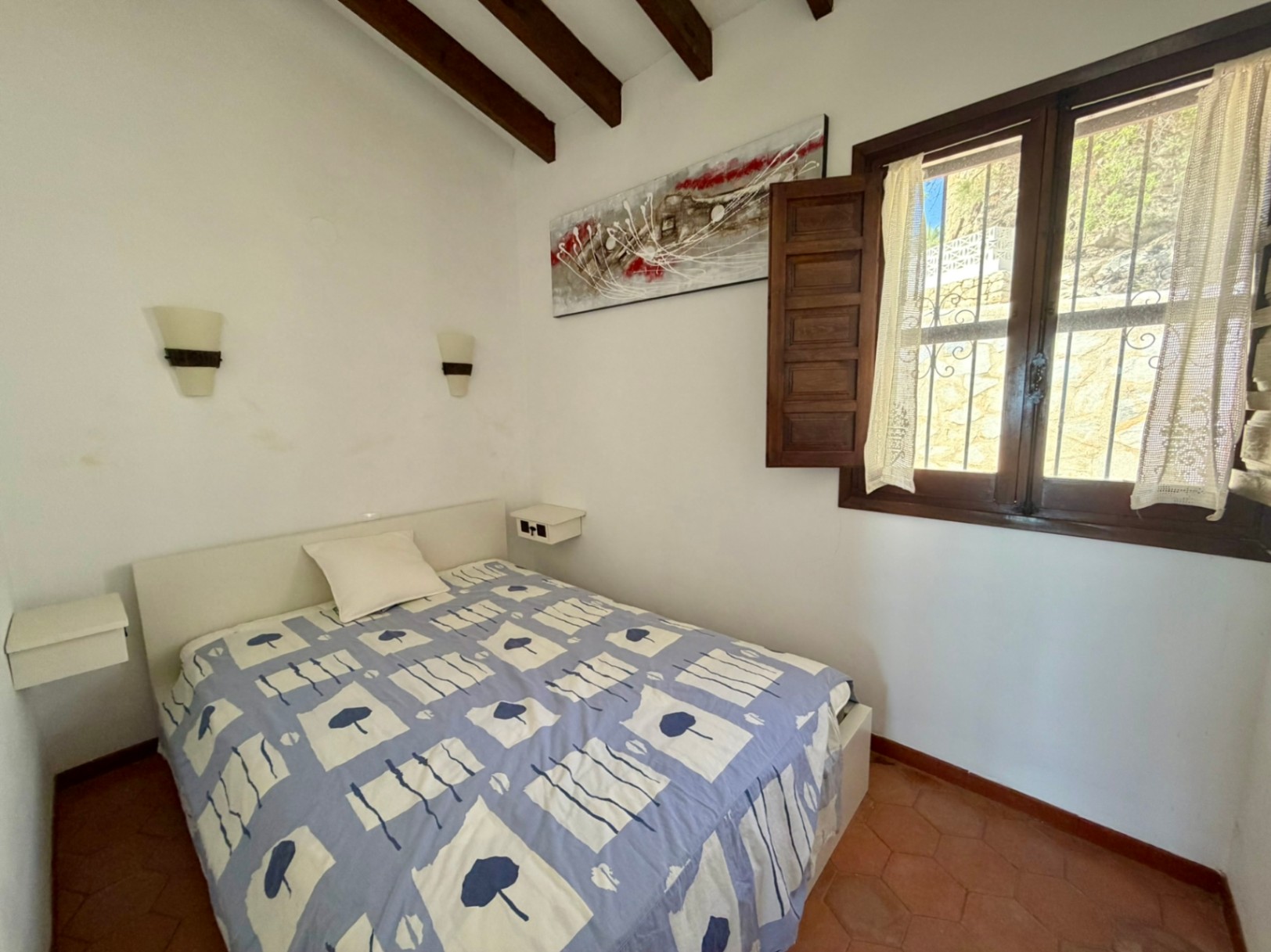 Apartamento de 1 dormitorio con impresionantes vistas al mar y al Peñón de Ifach en Benissa